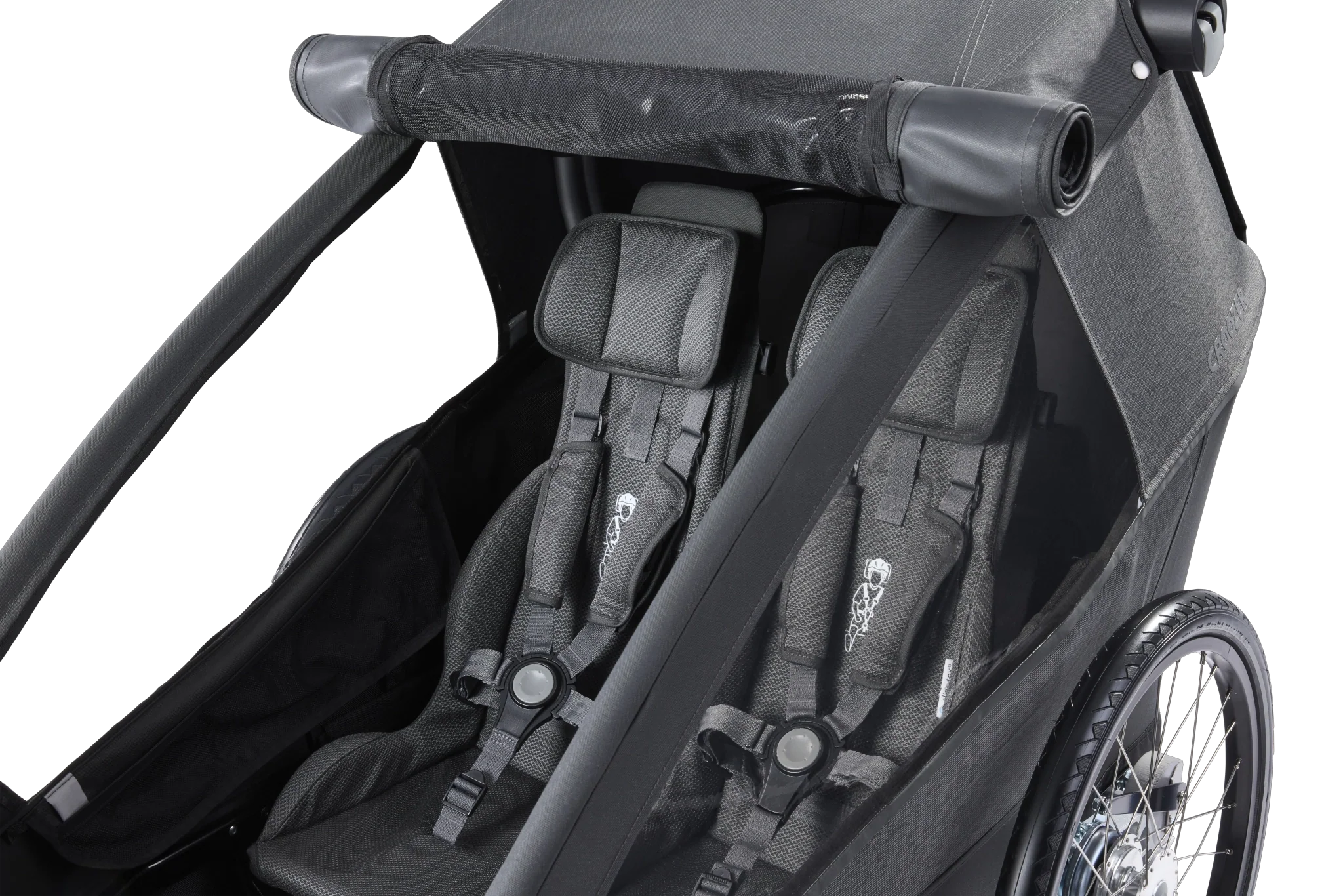 Bundle: Yuuna - Kid Module Premium Seat Siblings Bundle Moonlight Black 2 - Image 8