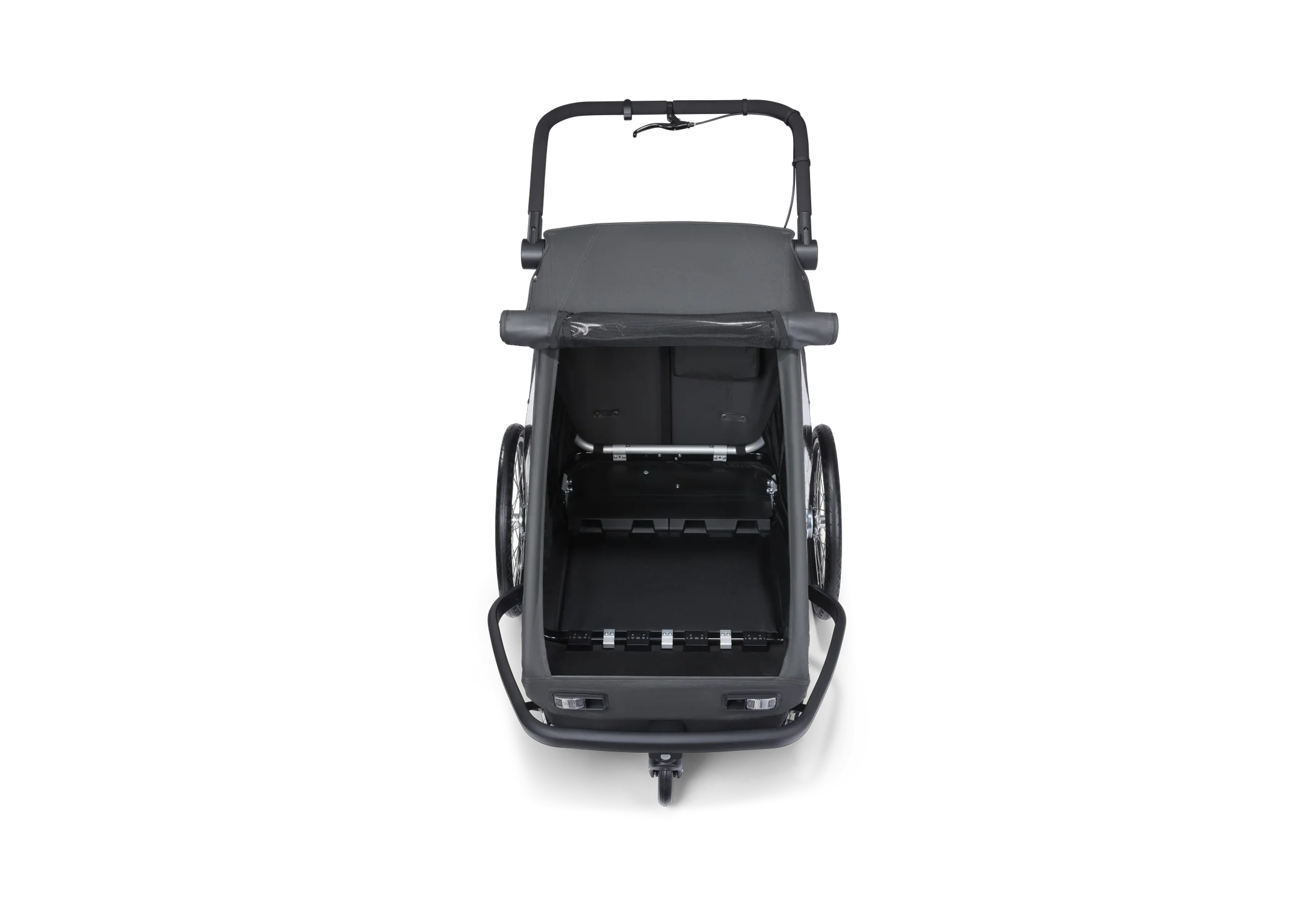 Yuuna modular bike trailer – Kid, Dog, Cargo Moonlight Black 2 - Image 6