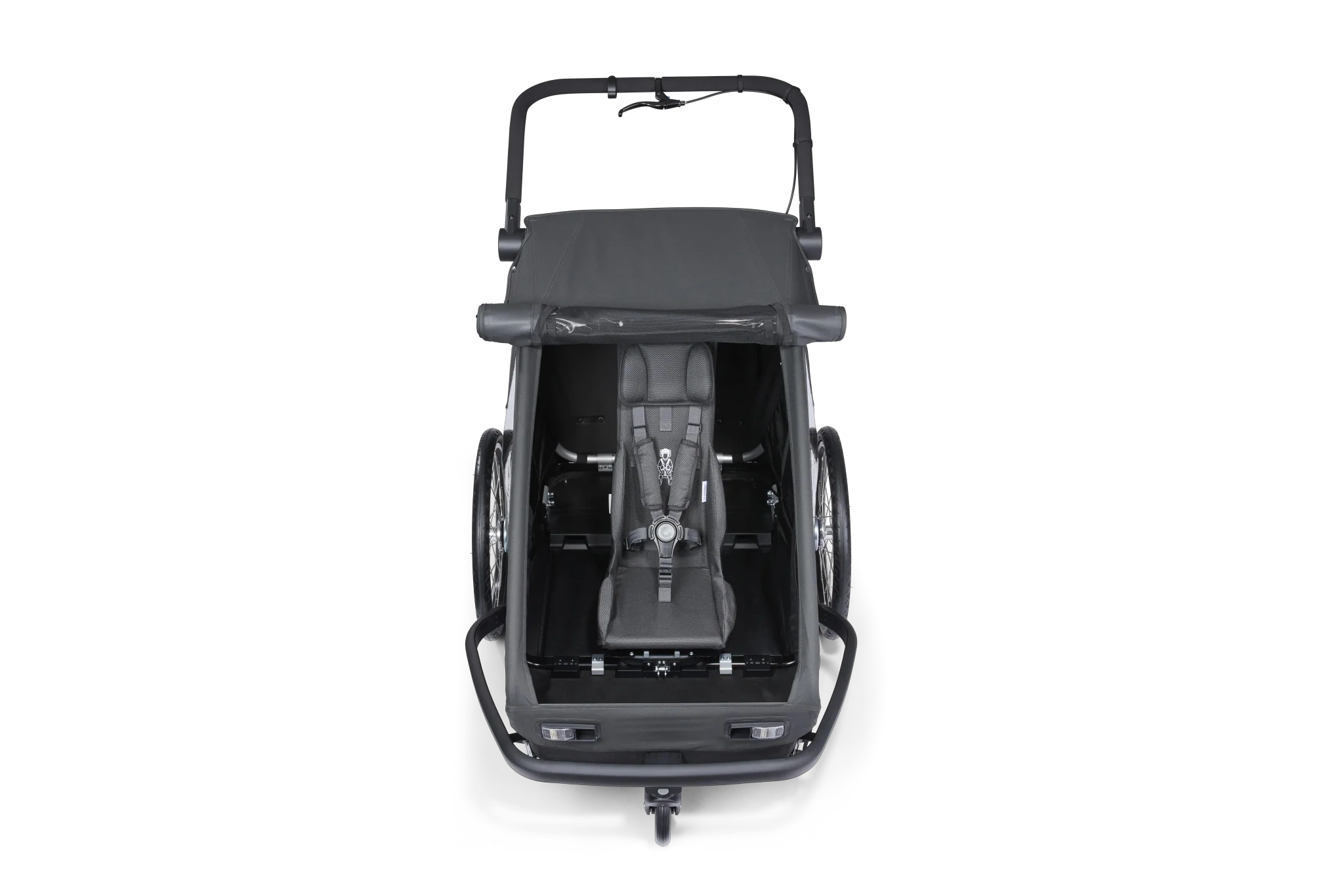 Yuuna modular bike trailer – Kid, Dog, Cargo Moonlight Black 2 - Image 7