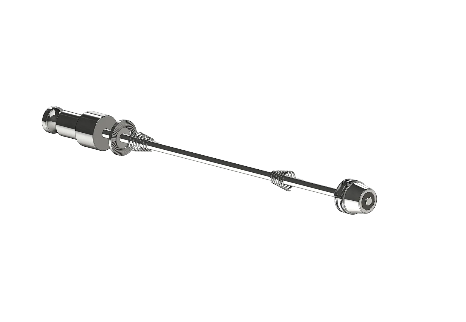 Quick-Release Skewer Hitch for a clamping width of 158–168 mm, with integrated Click & Crooz® hitch