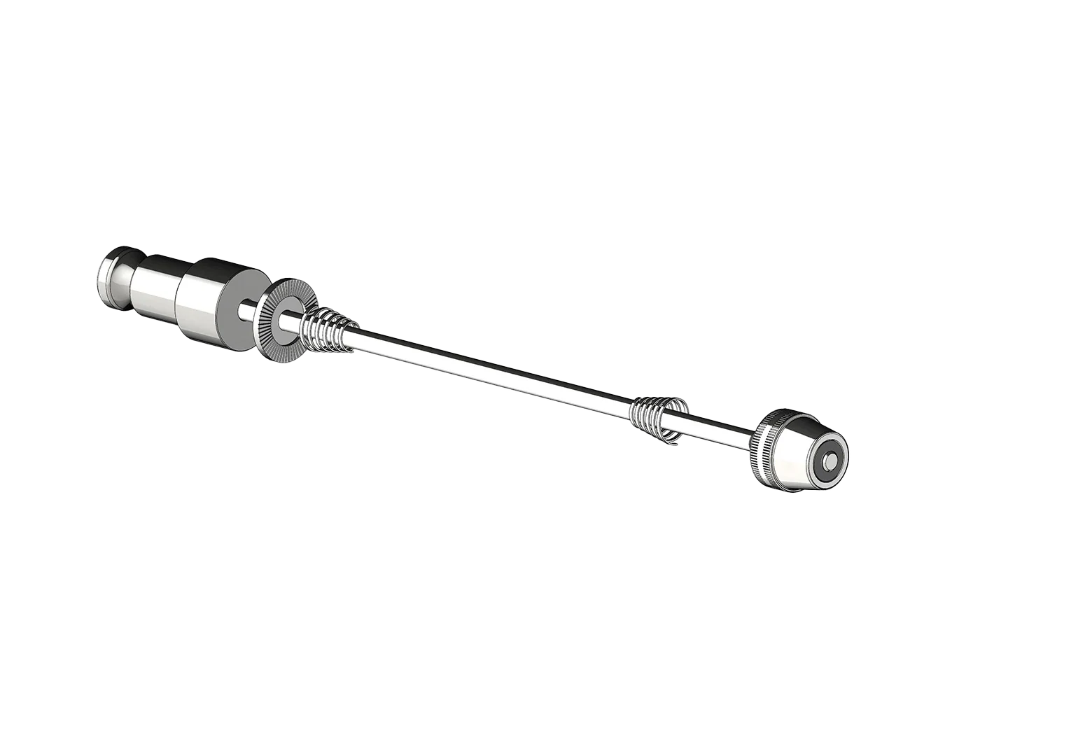 Quick-Release Skewer Hitch for a clamping width of 148–158 mm, with integrated Click & Crooz® hitch