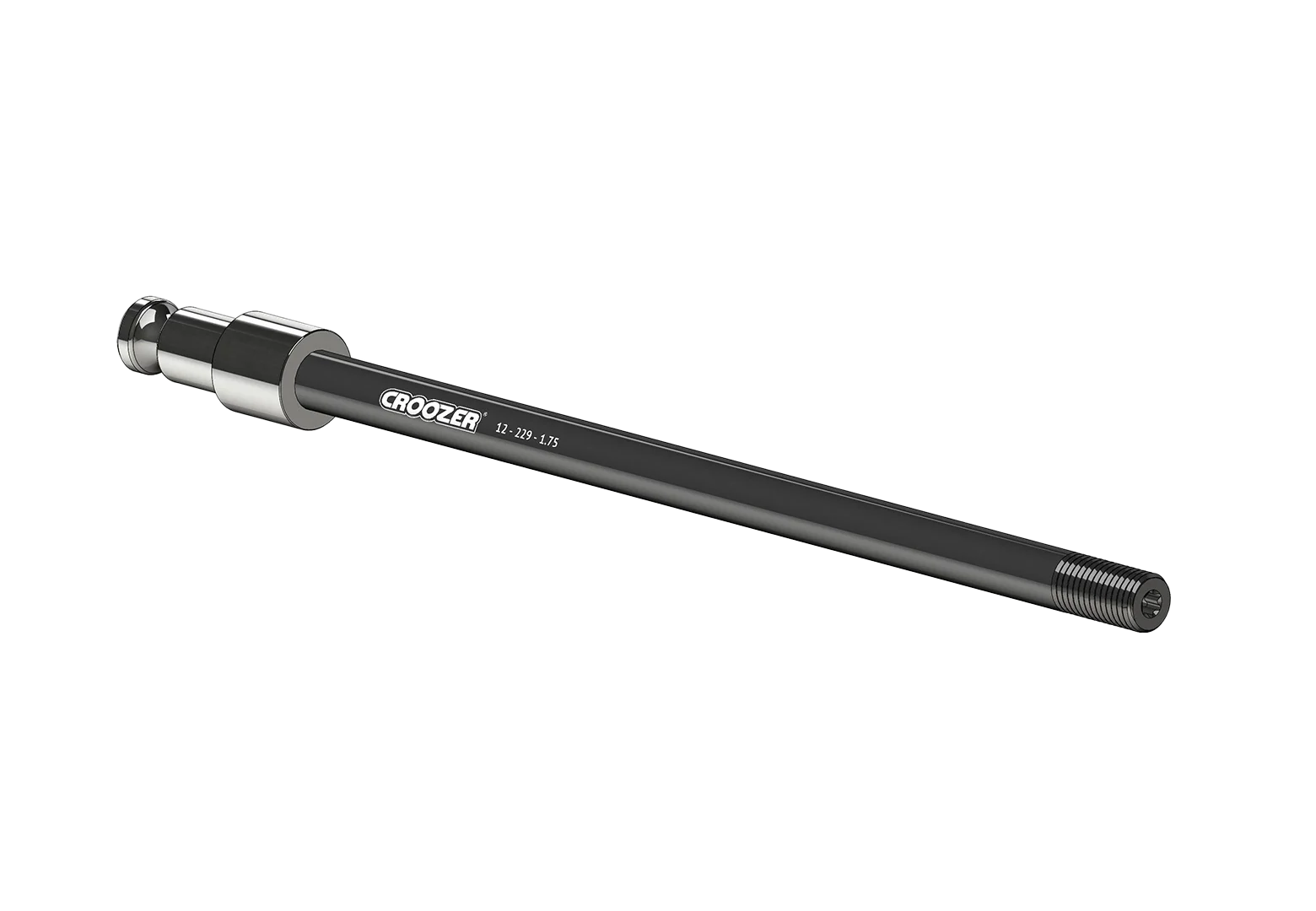 Thru Axle Hitch M12 for shaft length 229 mm with 1.75 mm thread pitch, with socket XL