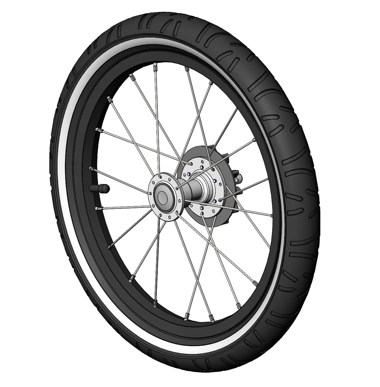 Wheel Dog Peppa left 16"