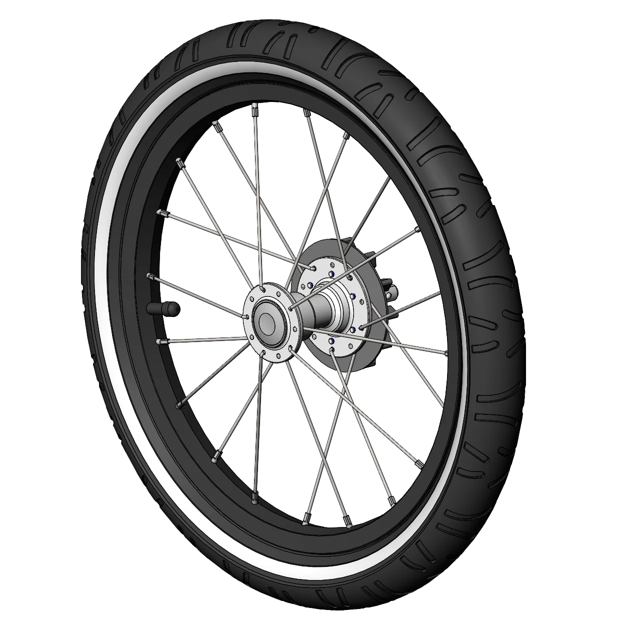 Wheel Dog Peppa right 16"